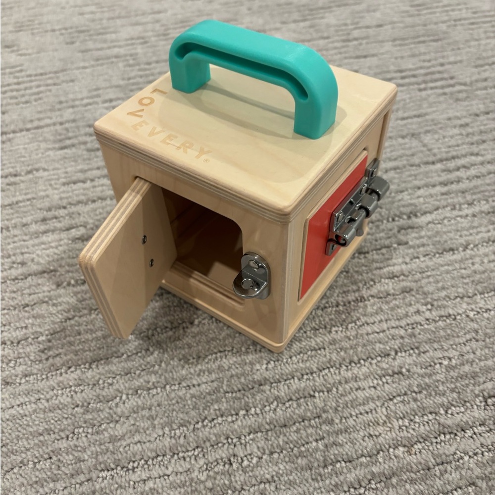 Lovevery Wooden Lockbox Toy